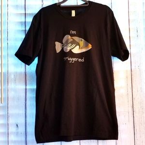 Boy's or Unisex Large Triggered Novelty Tee